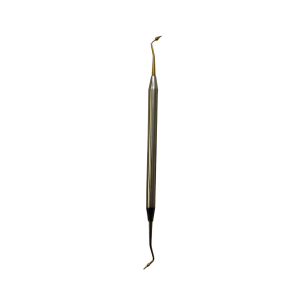 instrument nitruré pour sculpter le composite en face occlusal