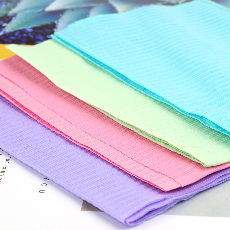 Bavoirs Dentaires Plastifiés — Lot 500 Multicolores | PRM007
