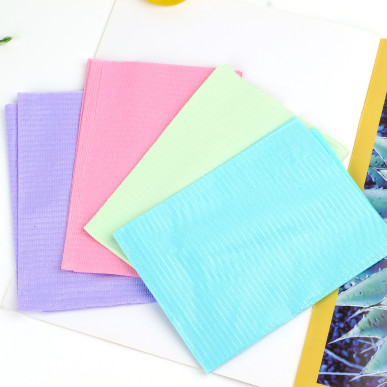 Bavoirs Dentaires Plastifiés Lot 500 — PRM007
