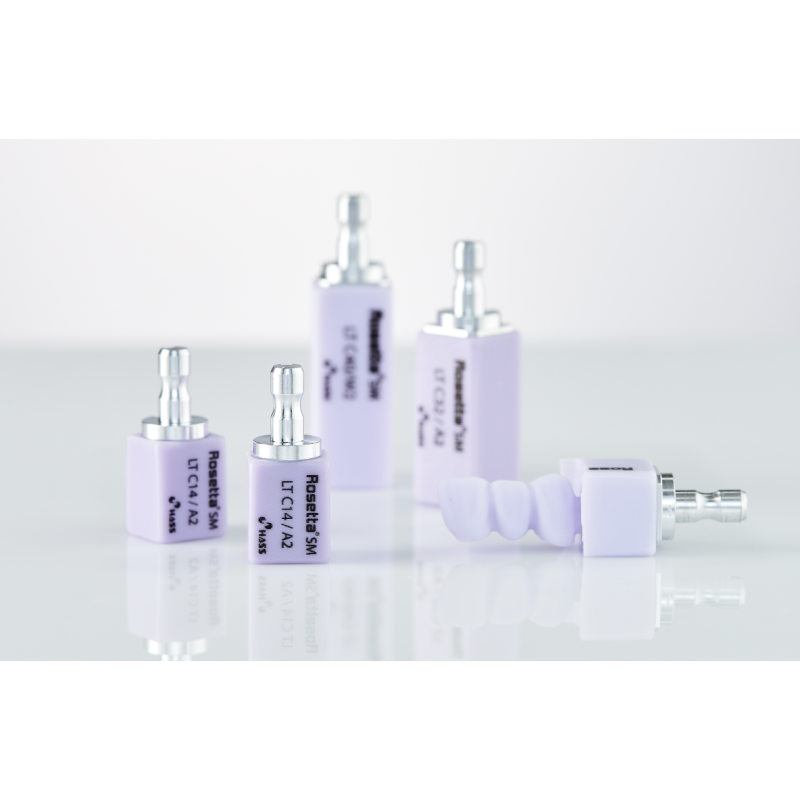 Rosetta Bloc Disilicate Lithium LT CAD/CAM — Couronnes Postérieures