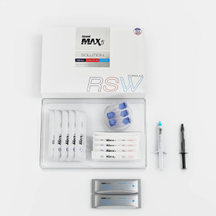 Gel blanchiment MAX 5 peroxyde 35% — kit fauteuil seringues unidoses RSGel activateur BYDOO1