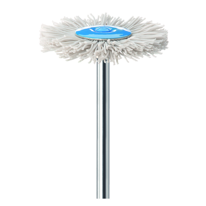 Brosse abrasive fine NTI P1270B montée HP | pré-polissage prothèse dentaire Brosse abrasive fine NTI P1270B montée HP | pré-polissage prothèse dentaire