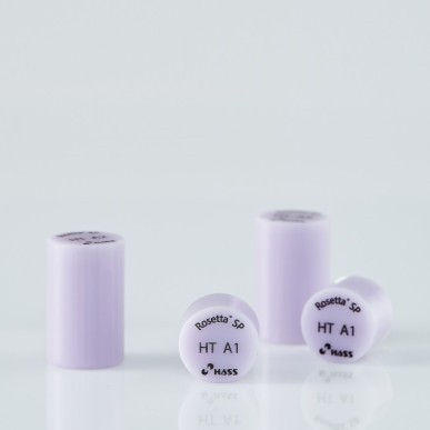 Lingotins Rosetta SP HASS R10 et R20 : céramique pressée au disilicate de lithium