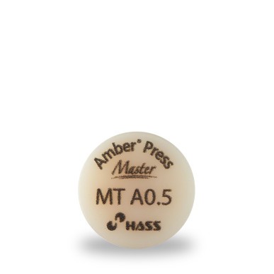 Lingotin Amber Press Master HASS MT A0.5 pour céramique pressée multi-cuissons