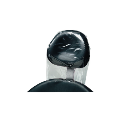 Protection Tétière Fauteuil Dentaire 25×28cm — Usage Unique