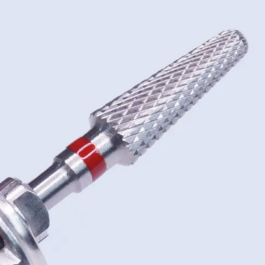 fraise en carbure de tungstène (cross cute fine) L:13mm  D: 4,5mm