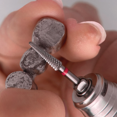 Fraise Carbure Tungstène Cross Cut Fine Ø3,1mm — Prothèse Dentaire