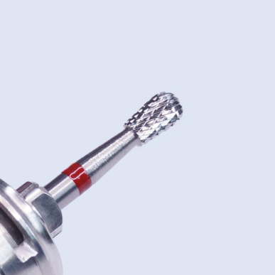 Fraise Carbure Tungstène Cross Cut Fine Ø2,9mm L5mm — Prothèse