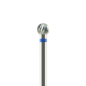 Fraise Boule en Carbure de Tungstène , grain standard- Diamètre 1,6 mm, Longueur 1,4 mm Fraise Boule en Carbure de Tungstène , grain standard- Diamètre 1,6 mm, Longueur 1,4 mm