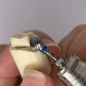 Fraise Boule Carbure de Tungstène — Sculpture & Excavation Prothèse | Ø 3 mm L 2,5 mm