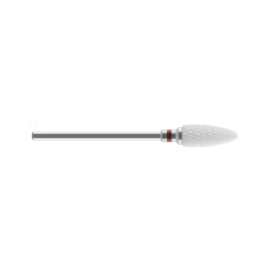 fraise avec  revêtement zircone pour acrylique, PMMA L: 14,5 et D: 6mm