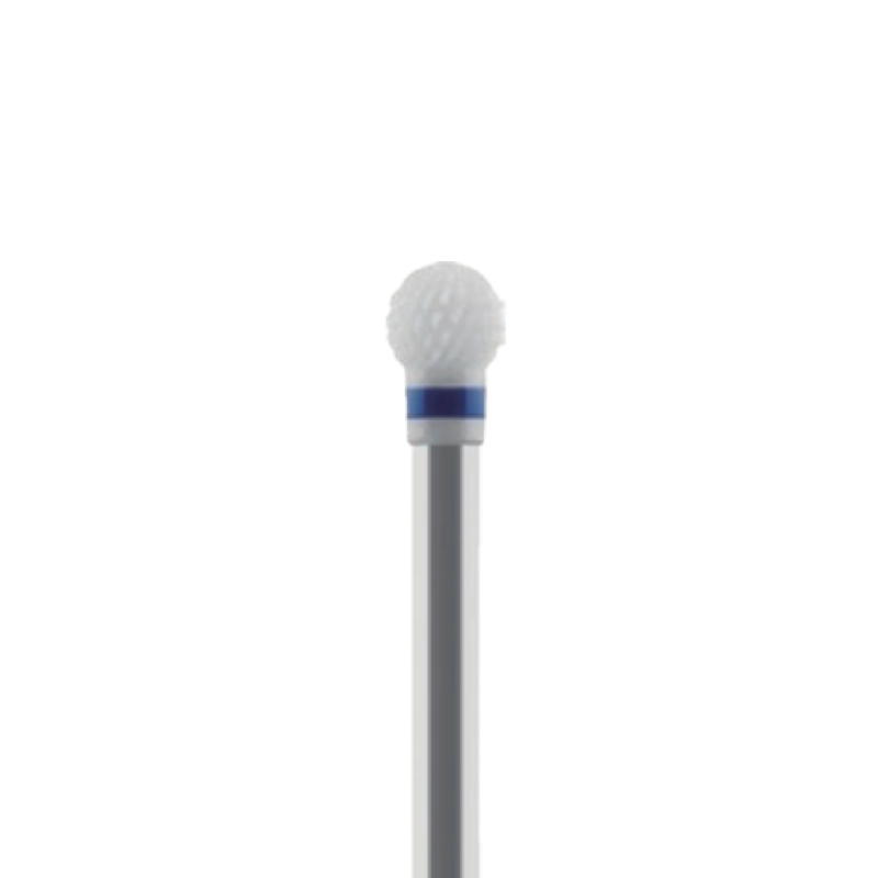 Fraise Boule Revêtement Zircone pour Acrylique & PMMA — Sculpture Fine | Ø 4 mm L 3,5 mm