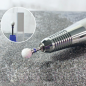 Fraise Boule Revêtement Zircone pour Acrylique & PMMA — Sculpture Fine | Ø 4 mm L 3,5 mm