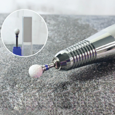 Fraise Boule Zircone Acrylique PMMA Ø4mm — Sculpture Prothèse