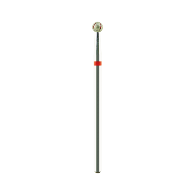 Fraise Boule Diamantée Grain Fin Ø3,1mm Refroidissement — Prothèse