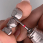 Fraise Carbure de Tungstène Cross Cut Fine — Prothèse Précise | Ø 1,6 mm L 8 mm