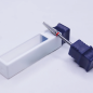 Fraise Carbure de Tungstène Cross Cut Fine — Finition Axiale Prothèse | Ø 2,3 mm L 8 mm
