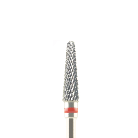 fraise en carbure de tungstène, cross cut fine L:8mm et diam: 2,3