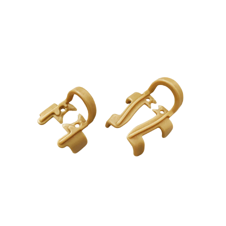 Clamp PEEK Porte-Rouleau Coton Molaire — Isolation Dentaire