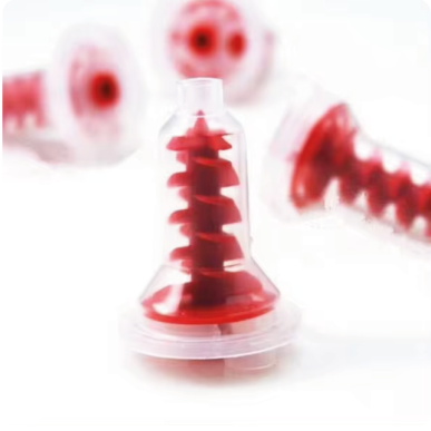 Embout Mélangeur Rouge Pentamix Silicone Empreinte | ZTD023