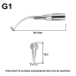 Inserts Compatibles EMS pour Détartreur à Ultrasons — Détartrage & Paro | REF078