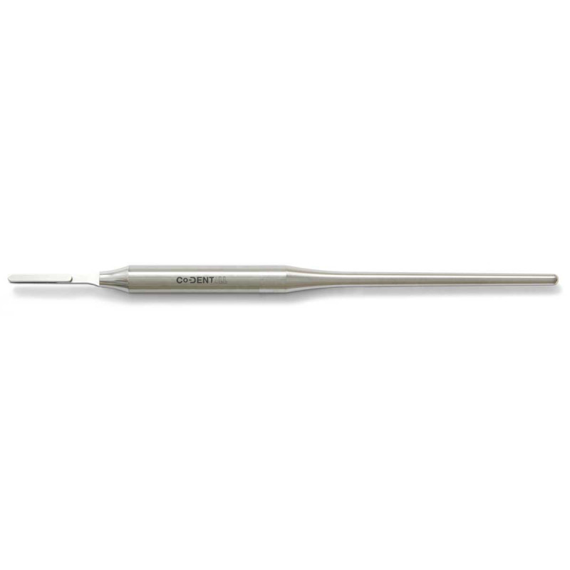 Manche de Bistouri – Droit – Rond – 14,5 cm Manche de Bistouri – Droit – Rond – 14,5 cm