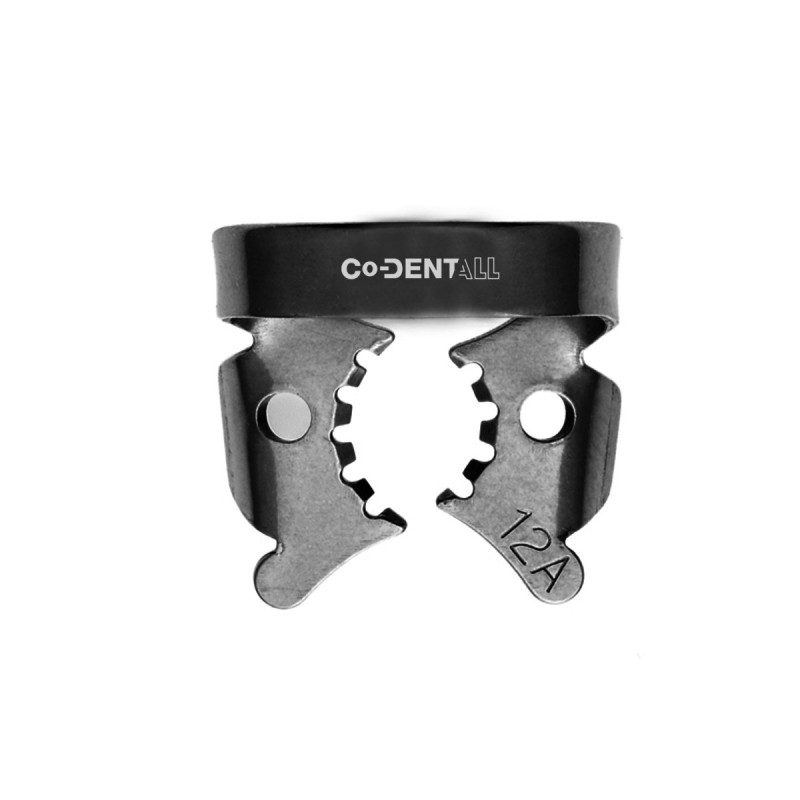 Clamp Molaire 12A Noir — Isolation Digue Molaire Standard | MED062