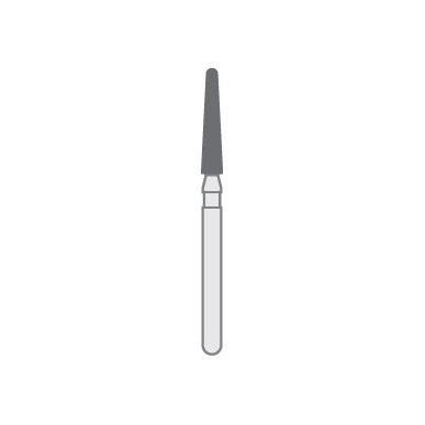Fraise Réduction Polissage Grain Fin Or Céramique — INT004