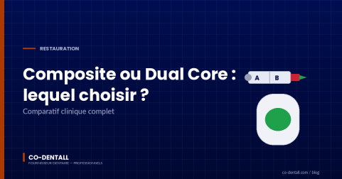 Composite ou Dual Core : quel matériau choisir ? Guide comparatif pour la restauration directe