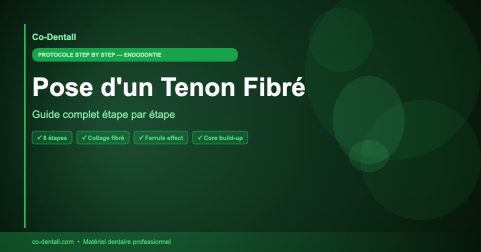 Pose d'un tenon fibré : guide complet étape par étape